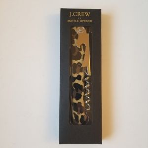 J crew wine bottle opener new